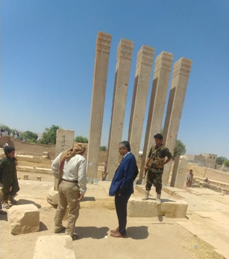 وزير الثقافة يعد بإنشاء مركز ثقافي ومتحف في مأرب ، ويشدد على حماية الاثار من النهب