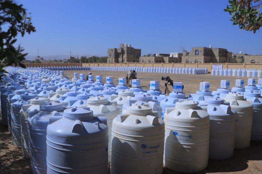 تدشين مشروع الاستجابة الطارئة لدعم النازحين الجدد في مخيمات مأرب