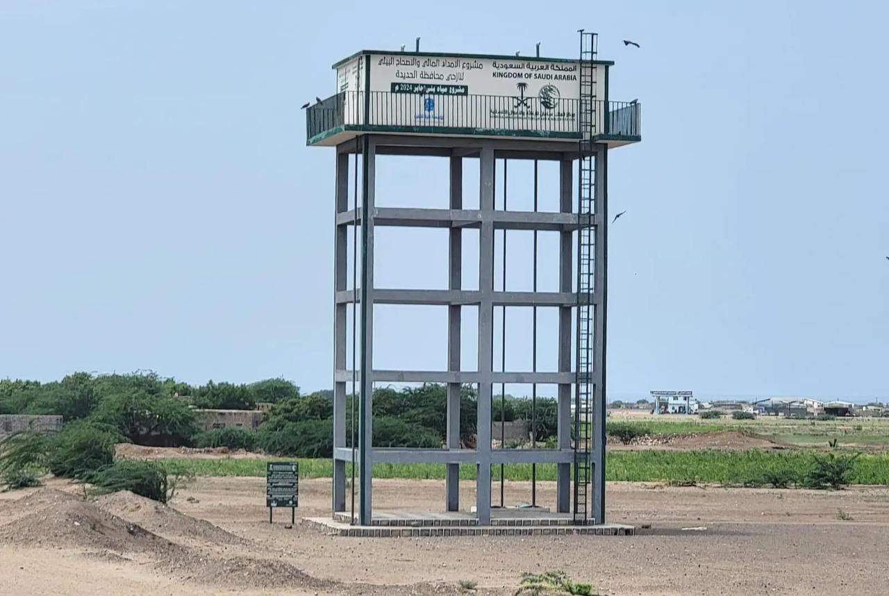 مركز الملك سلمان للإغاثة والأعمال الإنسانية يضخ أكثر من 5.7 ملايين لتر مياه في الخوخة خلال يناير