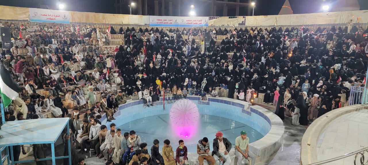 مأرب :مجلس شباب الثورة السلمية يحتفي بالذكرى الـ15 لثورة 11 فبراير بمهرجان جماهيري حاشد