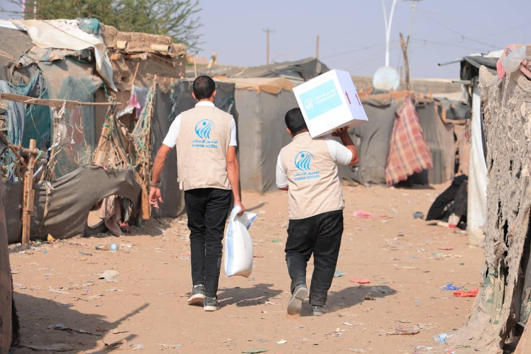 منظمة الوصول الإنساني تعلن وصول مساعداتها الرمضانية لأكثر من 281 ألف مستفيد